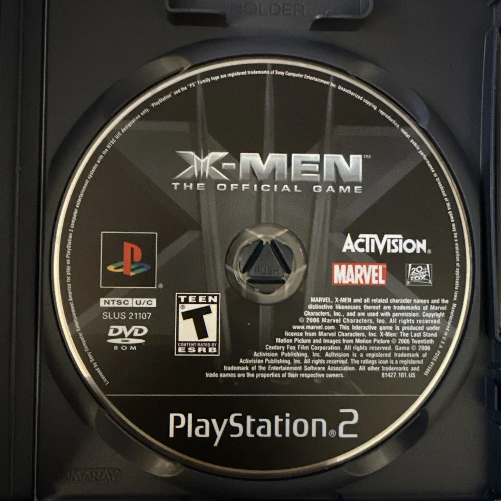 X-Men: The Official Game (Sony PlayStation 2, 2006) No Manual CIB PS2